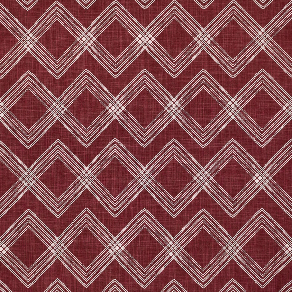 RM Coco Intersect Marsala Fabric | Atlanta Fabrics
