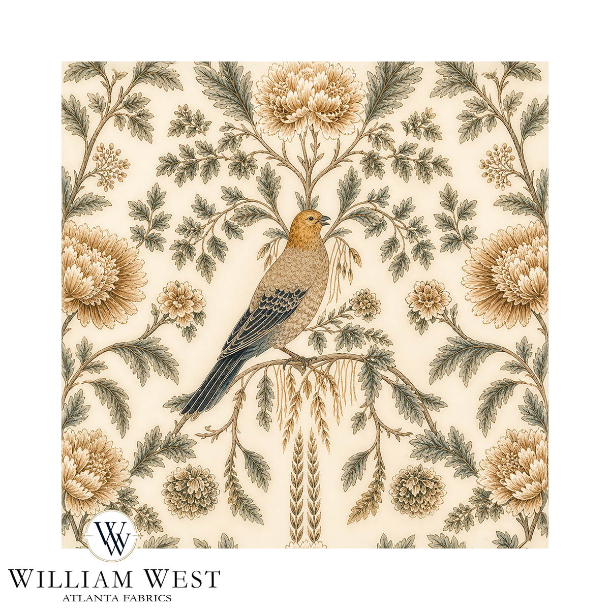 Atlanta Fabrics Ironwood Lane Caramel Fabric | Atlanta Fabrics