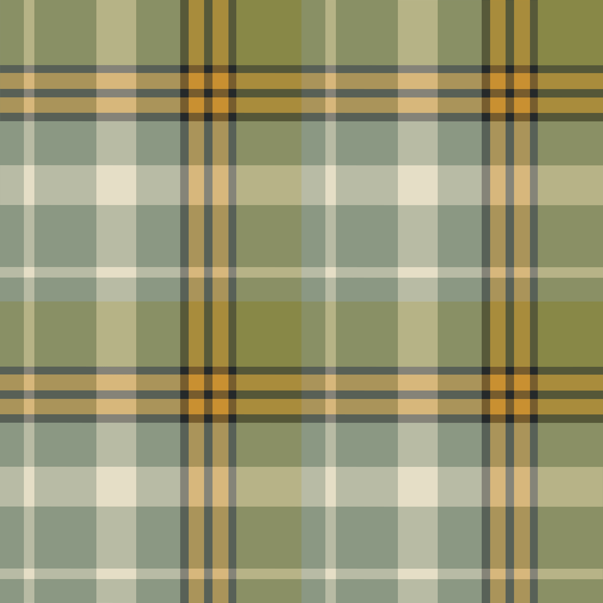 King Fisher Plaid Pine