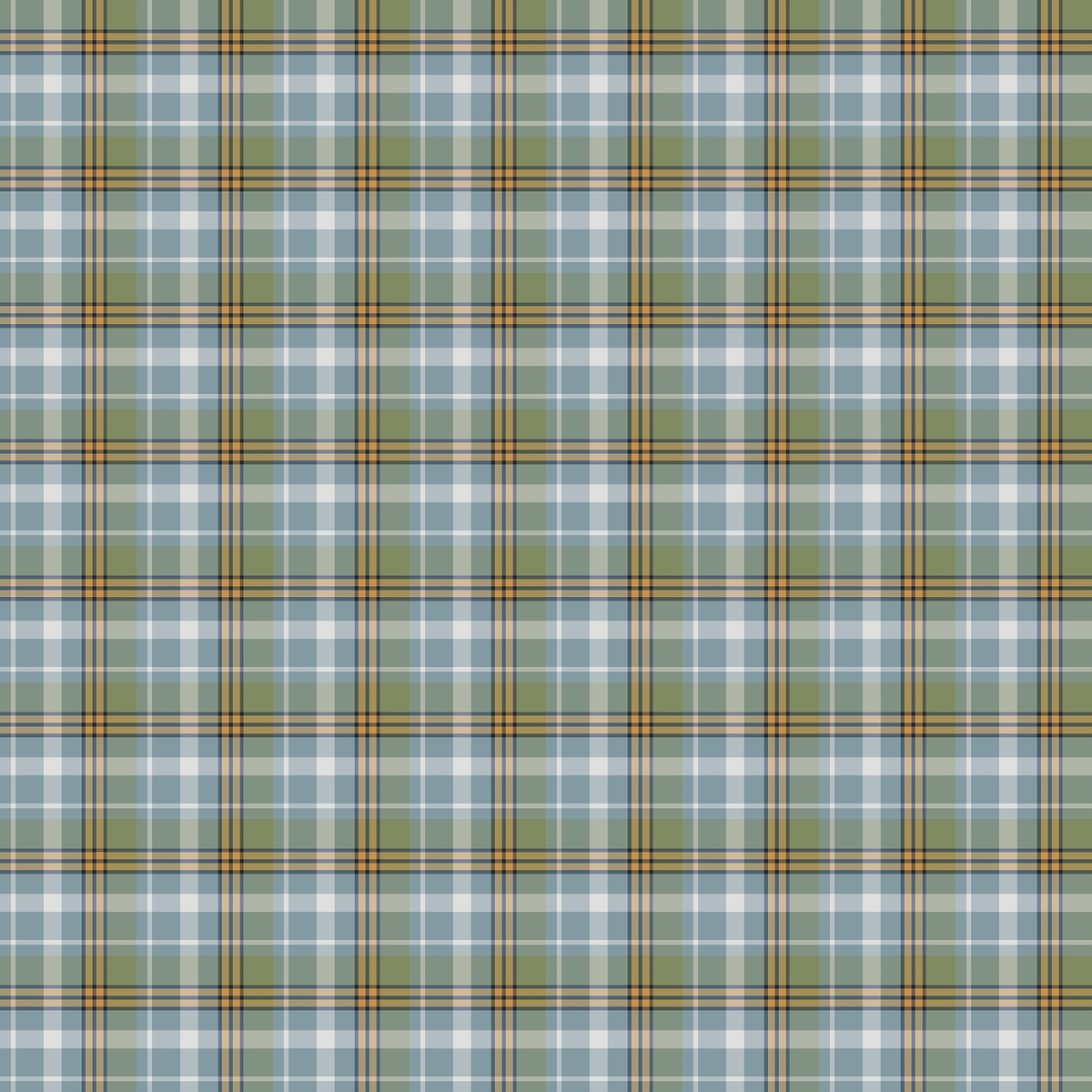 King Fisher Plaid Robins Egg