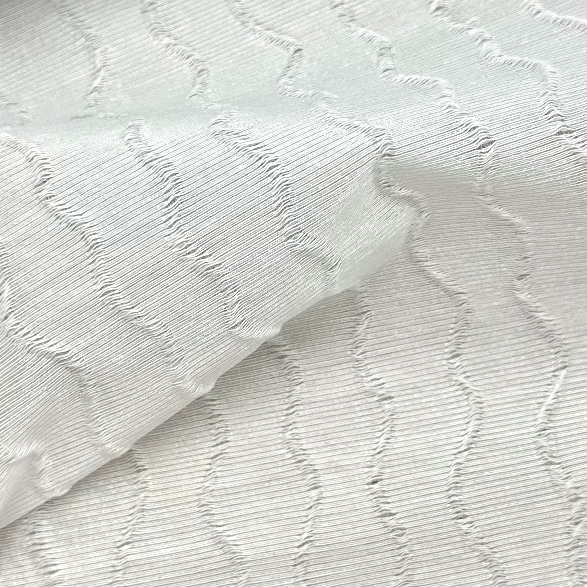 Europatex Celestial Louise Blanc Fabric | Atlanta Fabrics