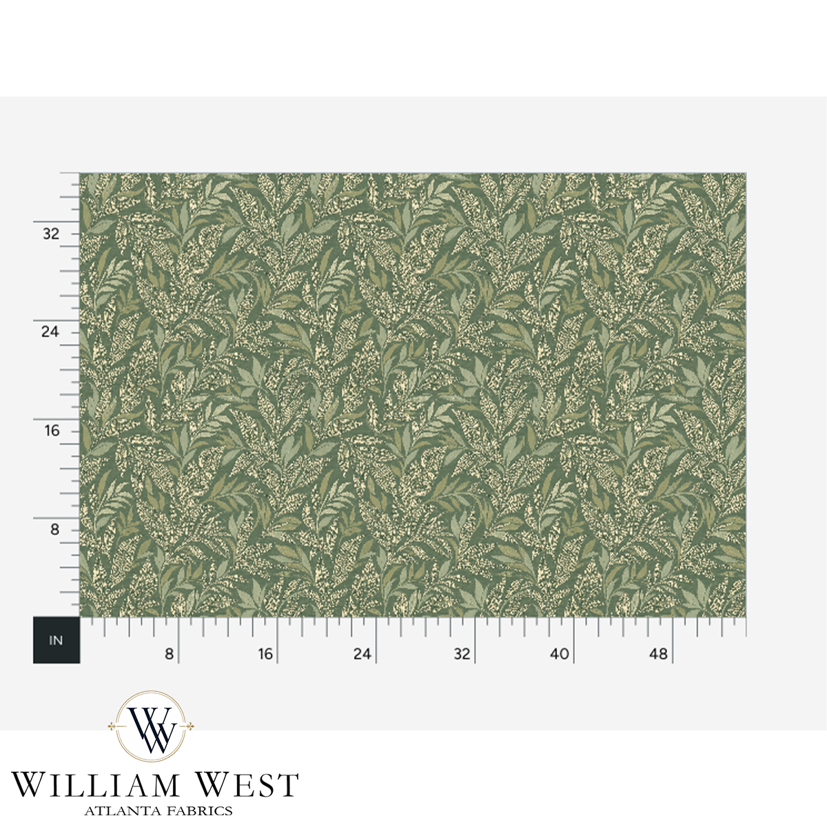 Atlanta Fabrics Lundgren Green Fabric | Atlanta Fabrics