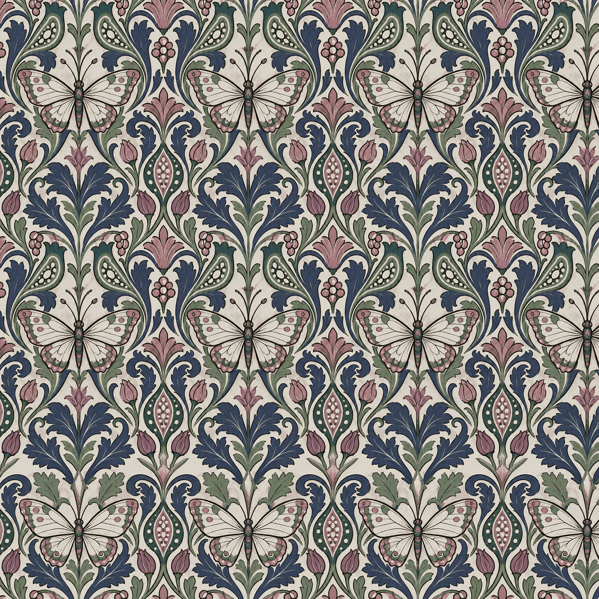 Atlanta Fabrics Meet Me At The Fair Ultramarine Fabric | Atlanta Fabrics