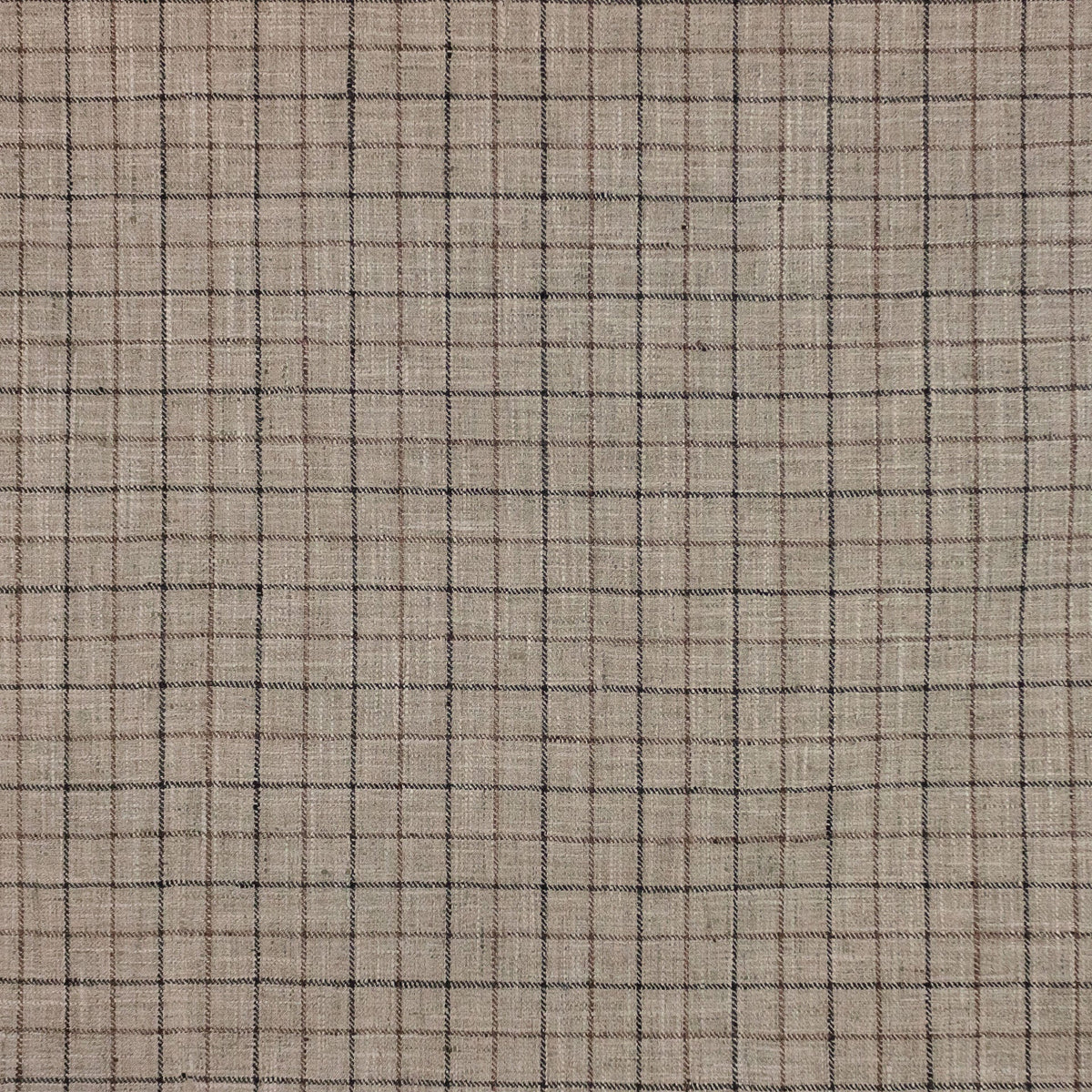 RM Coco Mercer Check Pearl Grey Fabric | Atlanta Fabrics