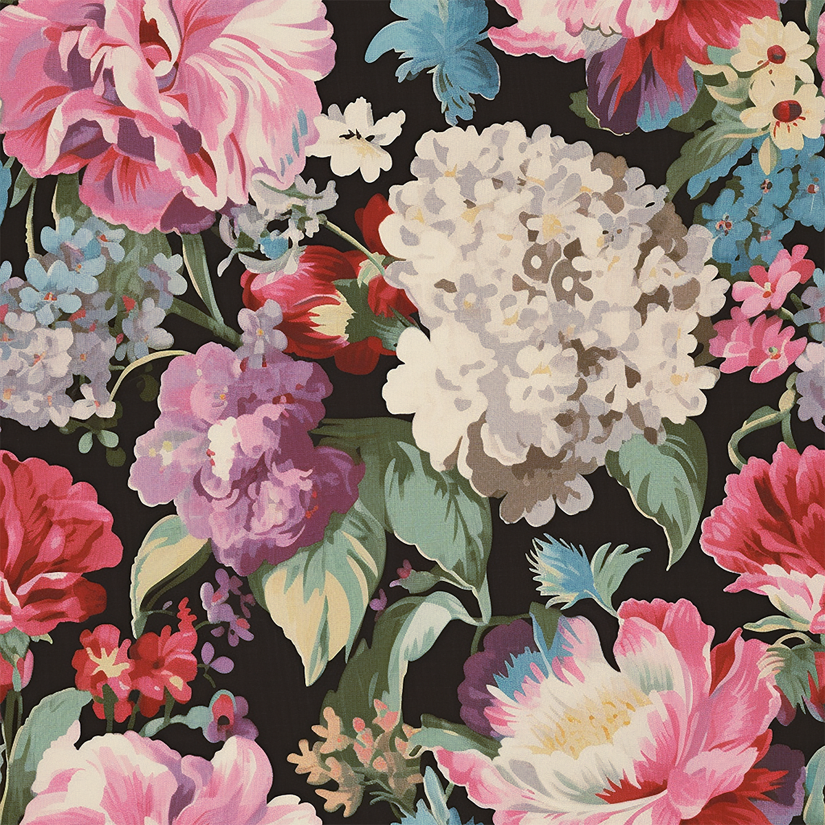 Atlanta Fabrics Monterey in May Cornflower Fabric | Atlanta Fabrics