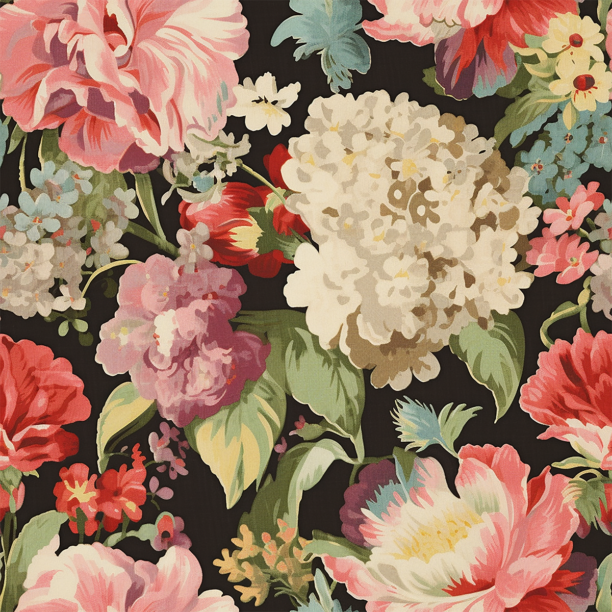 Monterey in May Pink Wallpaper