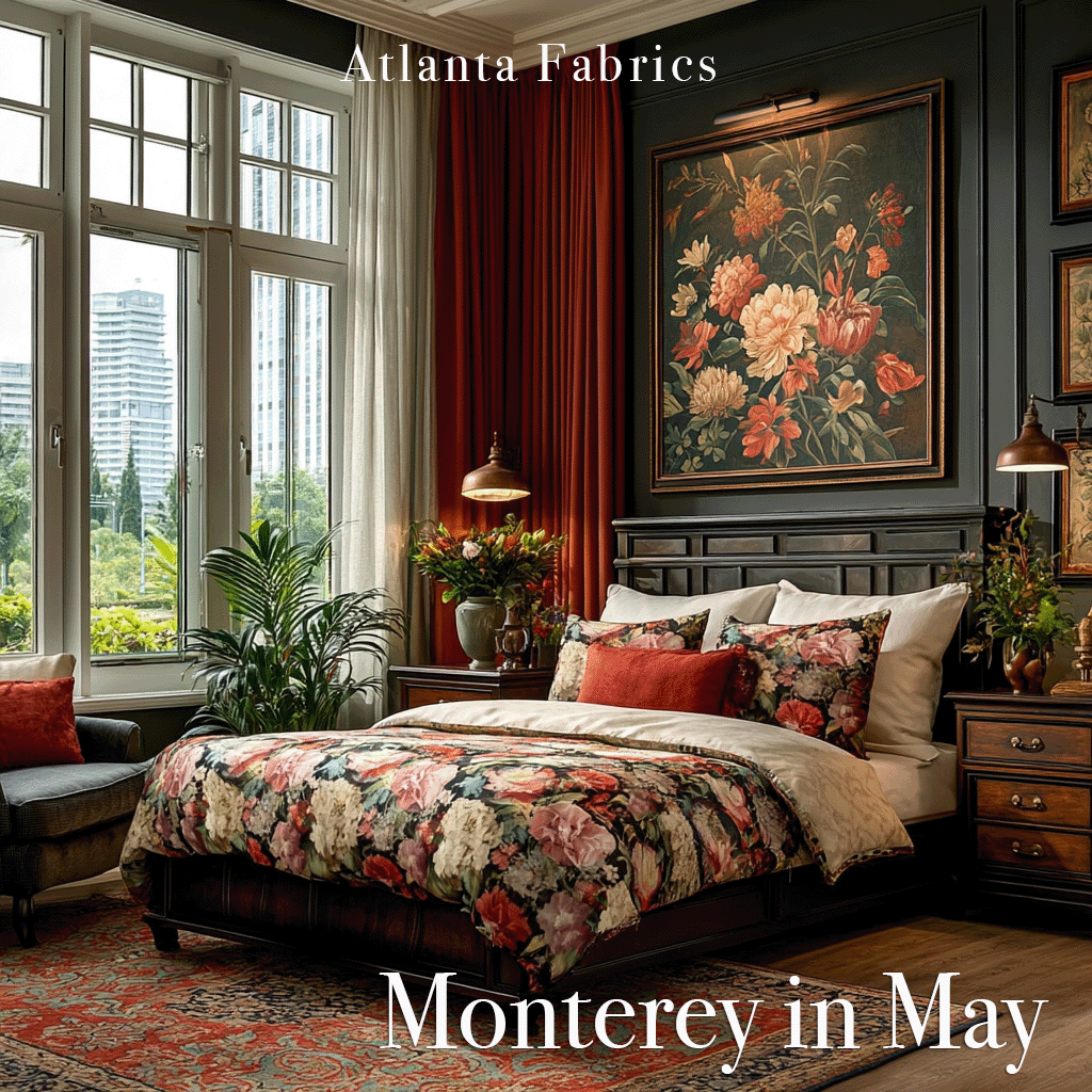 Atlanta Fabrics Monterey in May Green Fabric | Atlanta Fabrics