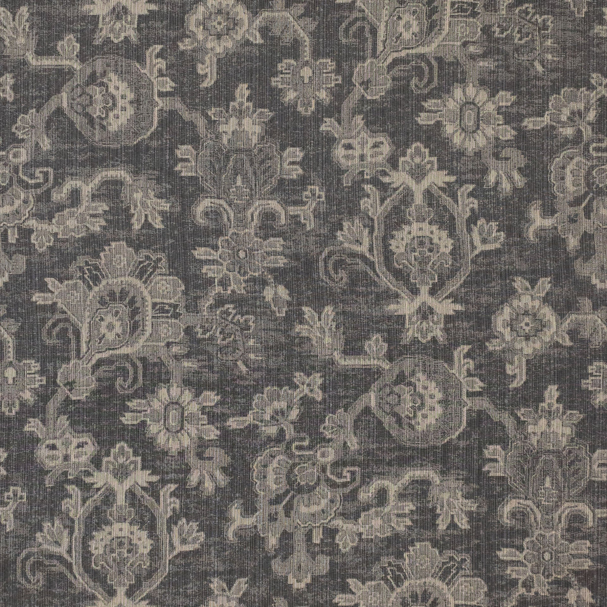 RM Coco Mukkara Graphite Fabric | Atlanta Fabrics