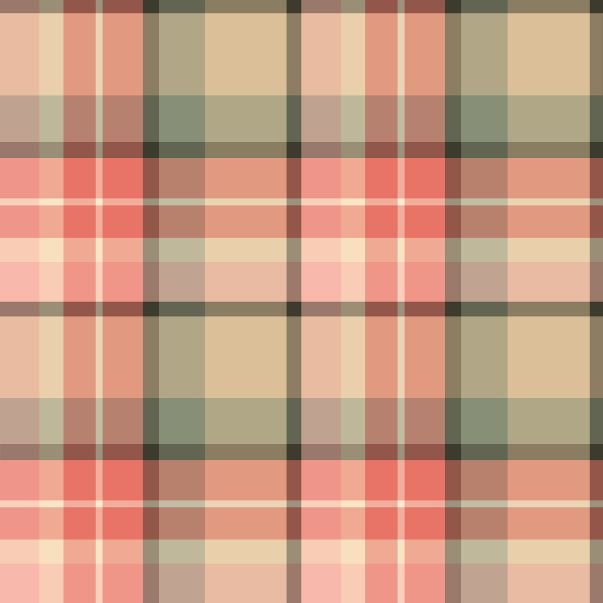 Atlanta Fabrics My One Mission Plaid Rose Fabric | Atlanta Fabrics