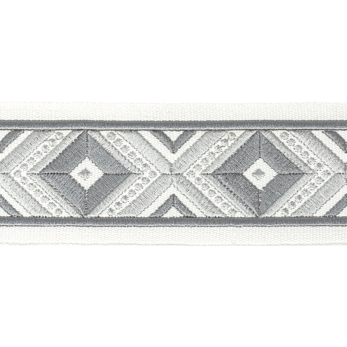 STOUT OAKDALE TAPE 2 PEWTER Trim | Atlanta Fabrics