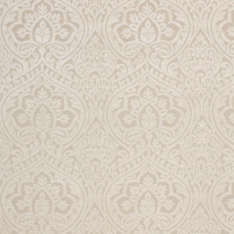 Rm Coco Amalfi Damask White Chocolate Fabric | Atlanta Fabrics