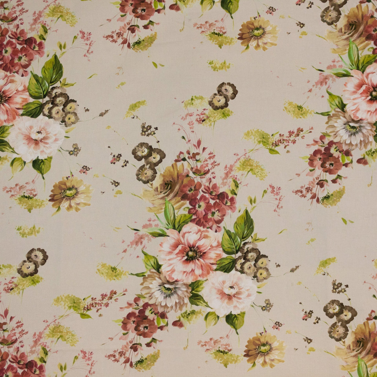 RM Coco Rose Hill Coral Fabric | Atlanta Fabrics