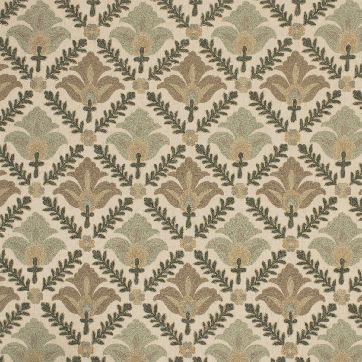 Anna Elisabeth S7004 Celadon Fabric | Atlanta Fabrics