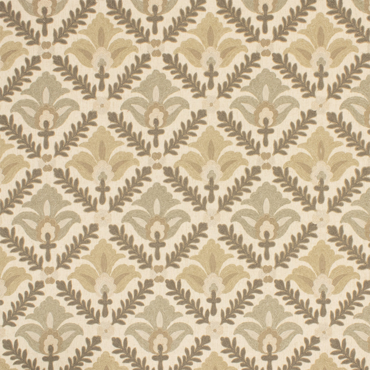 Anna Elisabeth S7011 Stone Fabric | Atlanta Fabrics