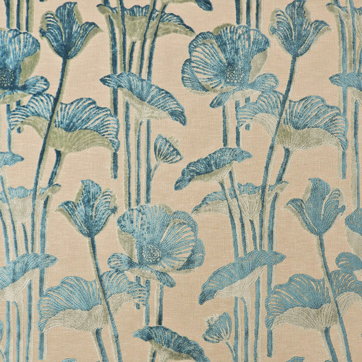 Anna Elisabeth S7065 Peacock Fabric | Atlanta Fabrics