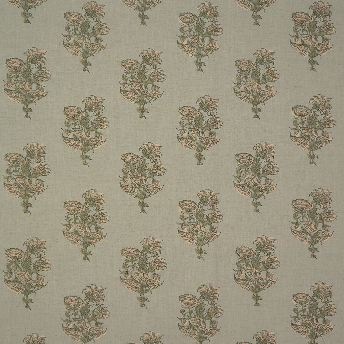 Anna Elisabeth S7370 Prussian Fabric | Atlanta Fabrics