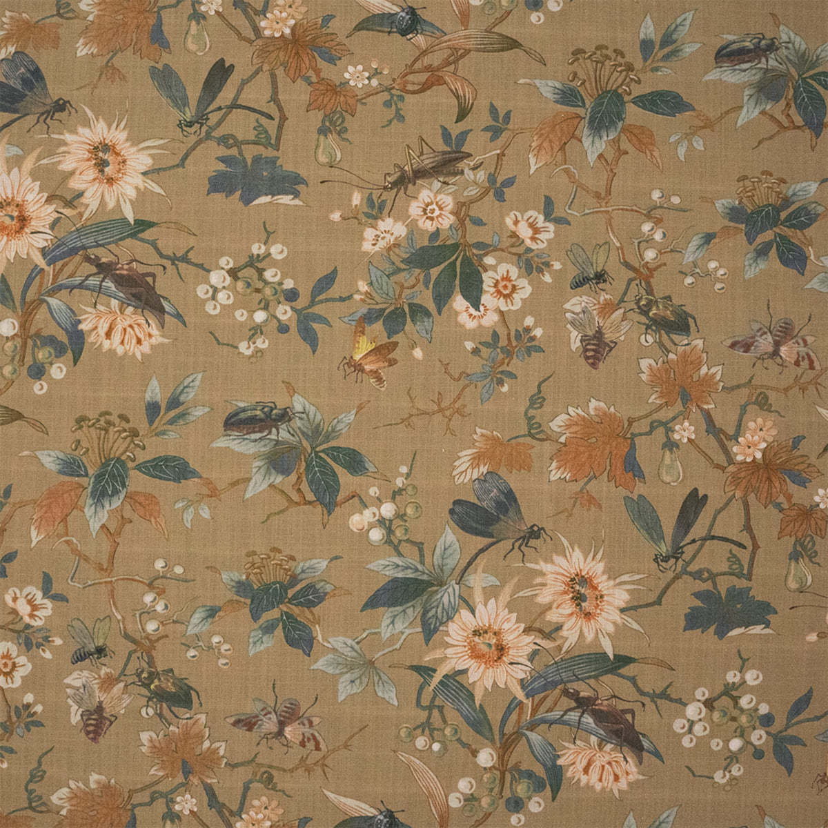Anna Elisabeth S7418 Putty Fabric | Atlanta Fabrics