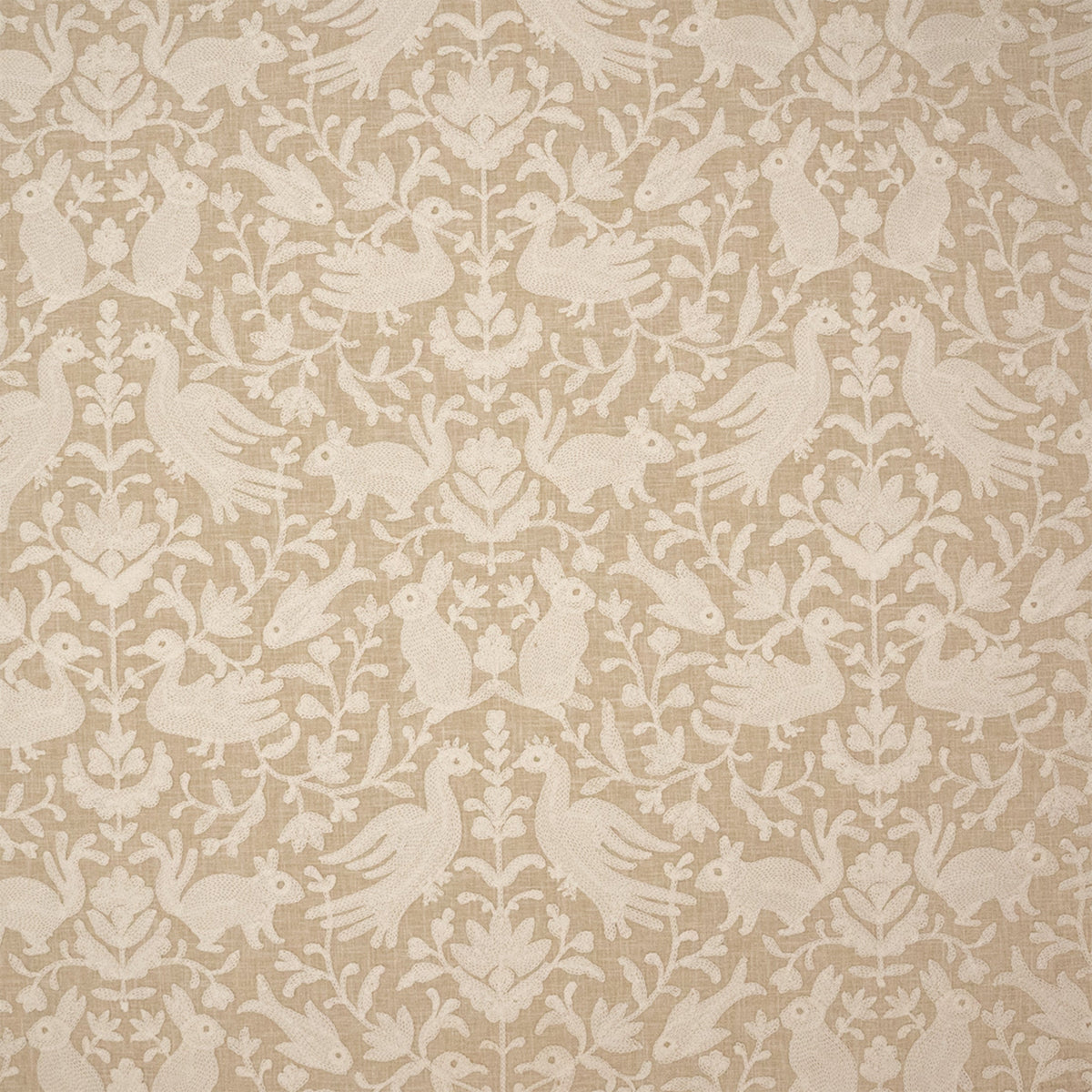 Anna Elisabeth S7545 Natural Fabric | Atlanta Fabrics