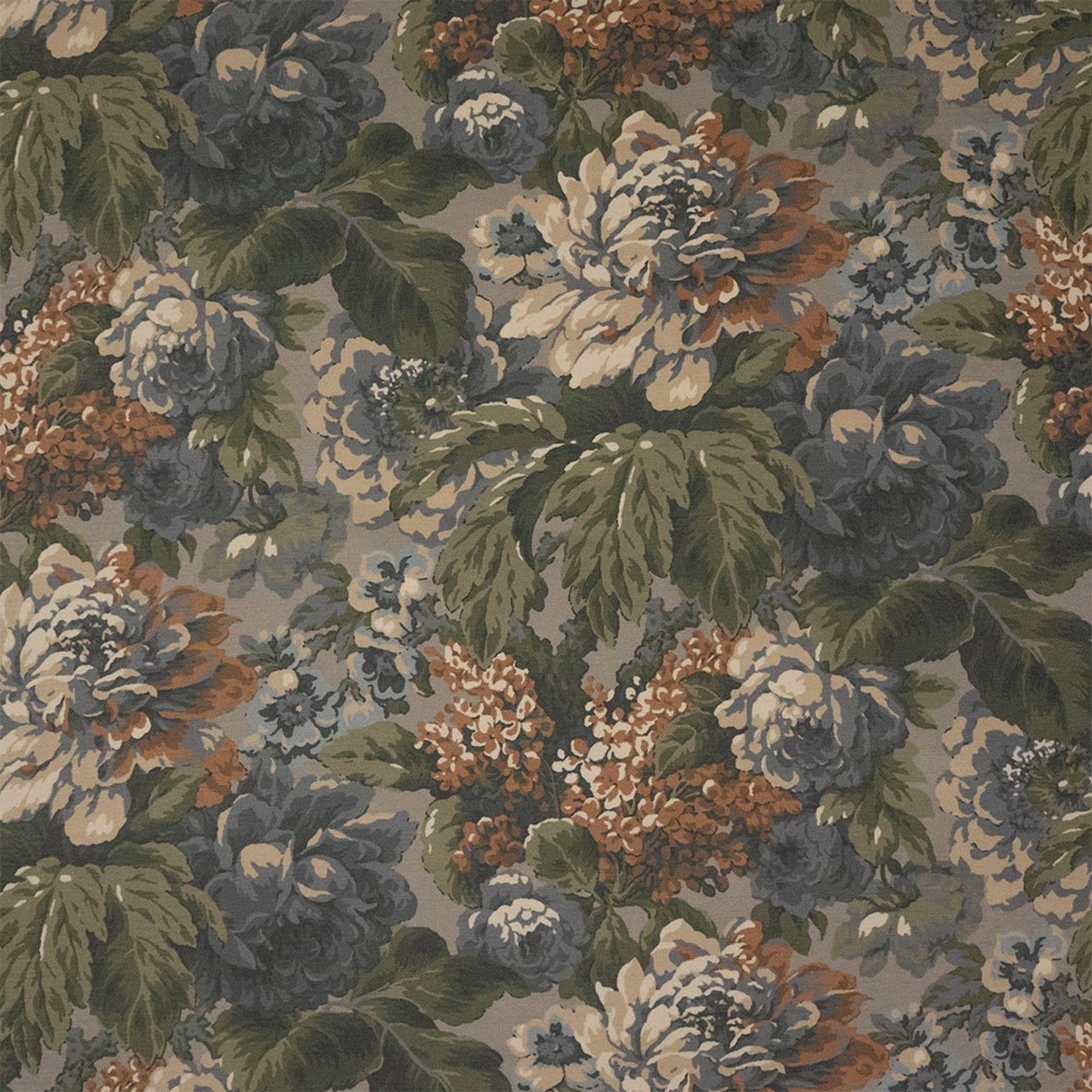 Anna Elisabeth S7570 Slate Fabric | Atlanta Fabrics