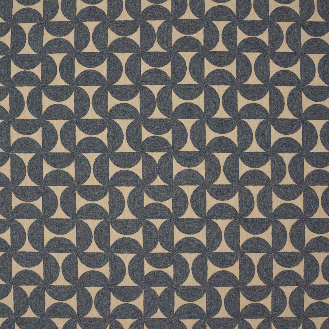 Anna Elisabeth S7573 Indigo Fabric | Atlanta Fabrics