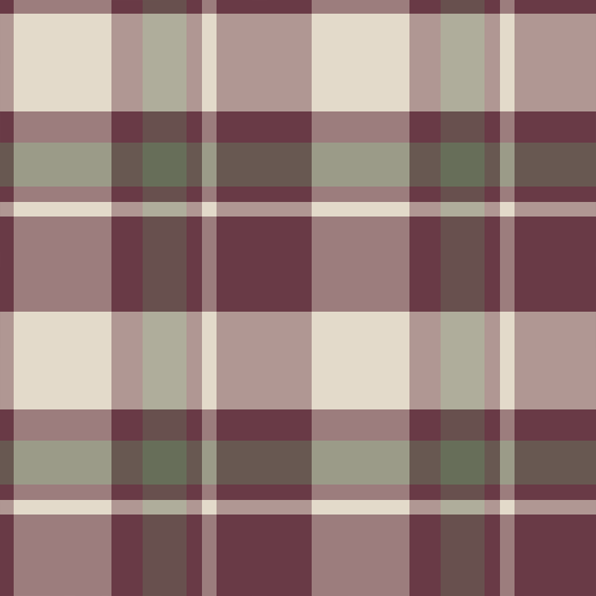 Sado Plaid Plum