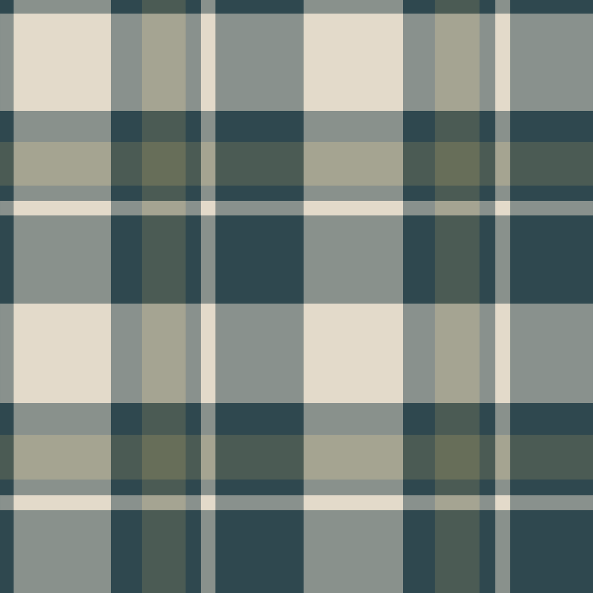 Sado Plaid Teal