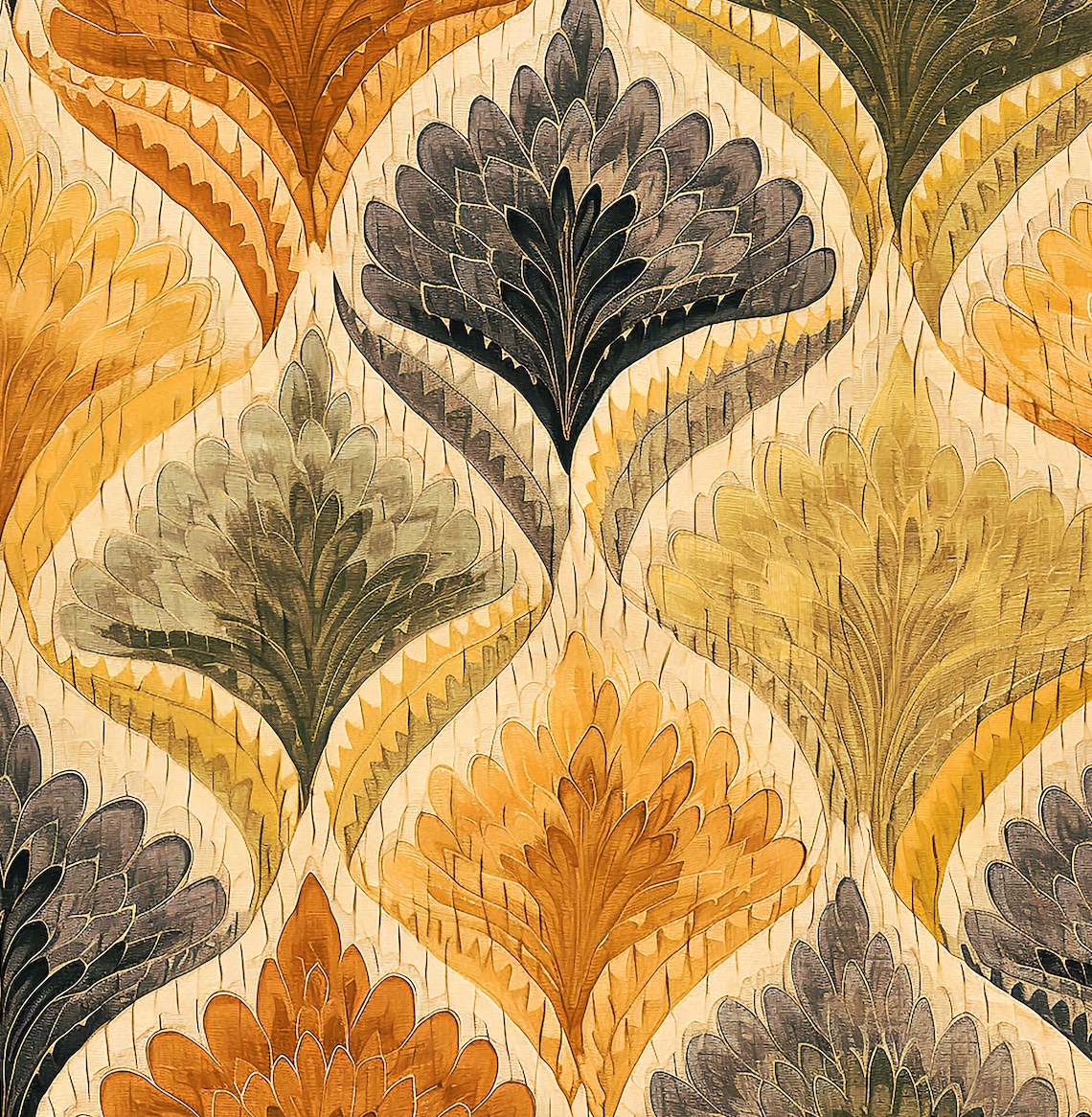 Atlanta Fabrics Avignon Gold Fabric | Atlanta Fabrics
