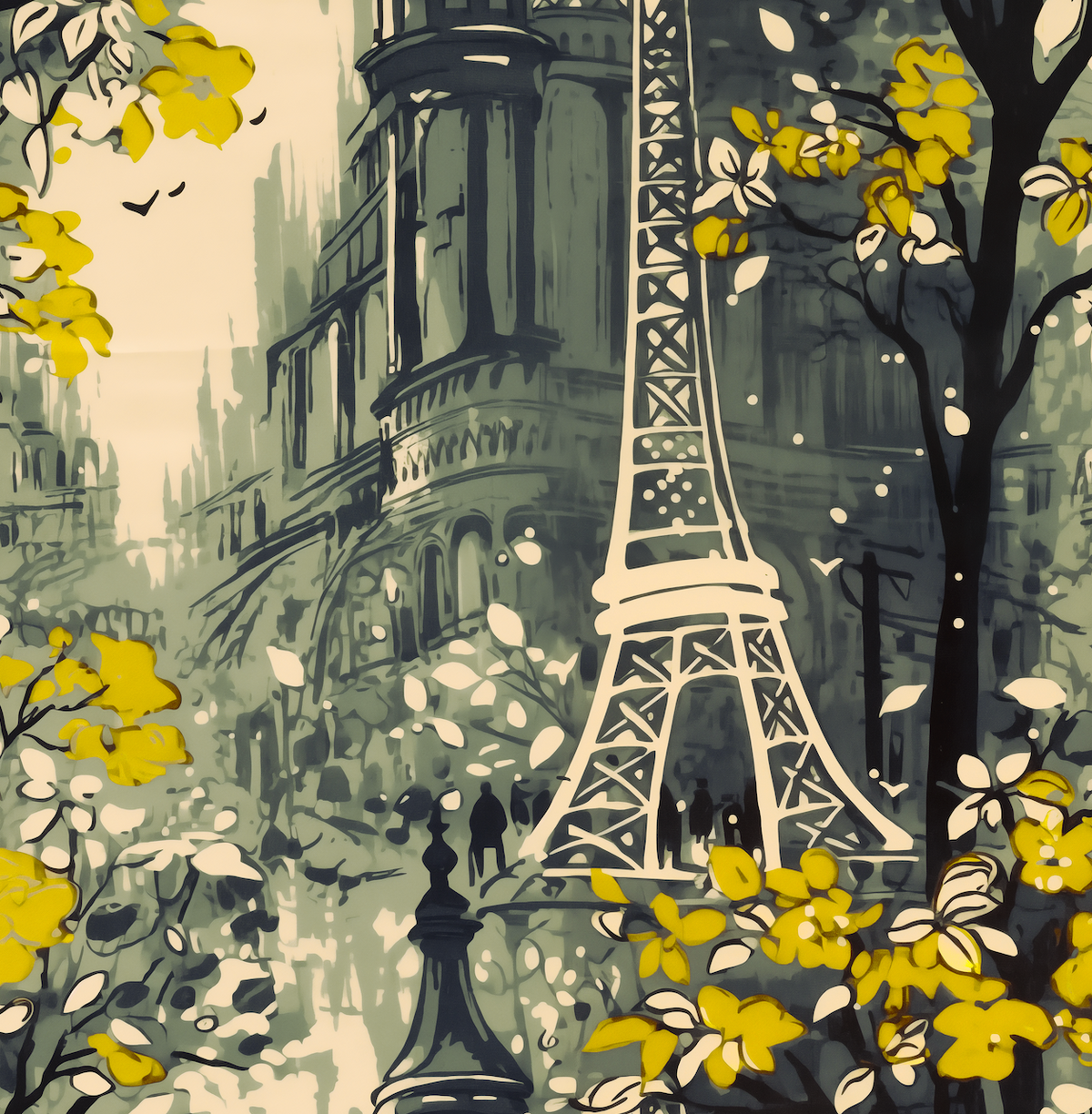 Paris In Love Pine