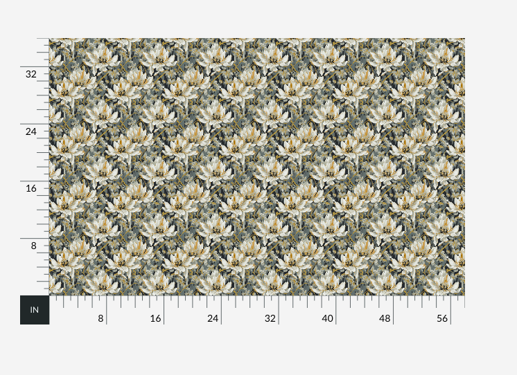Atlanta Fabrics Magnolia Downs Slate Fabric | Atlanta Fabrics
