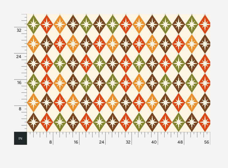 Atlanta Fabrics Atomic Harlequin Atomic Spice Fabric | Atlanta Fabrics