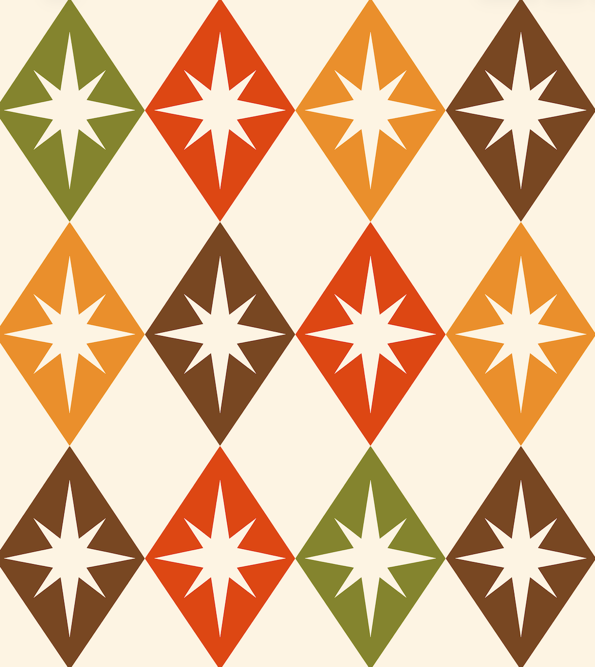 Atlanta Fabrics Atomic Harlequin Atomic Spice Fabric | Atlanta Fabrics