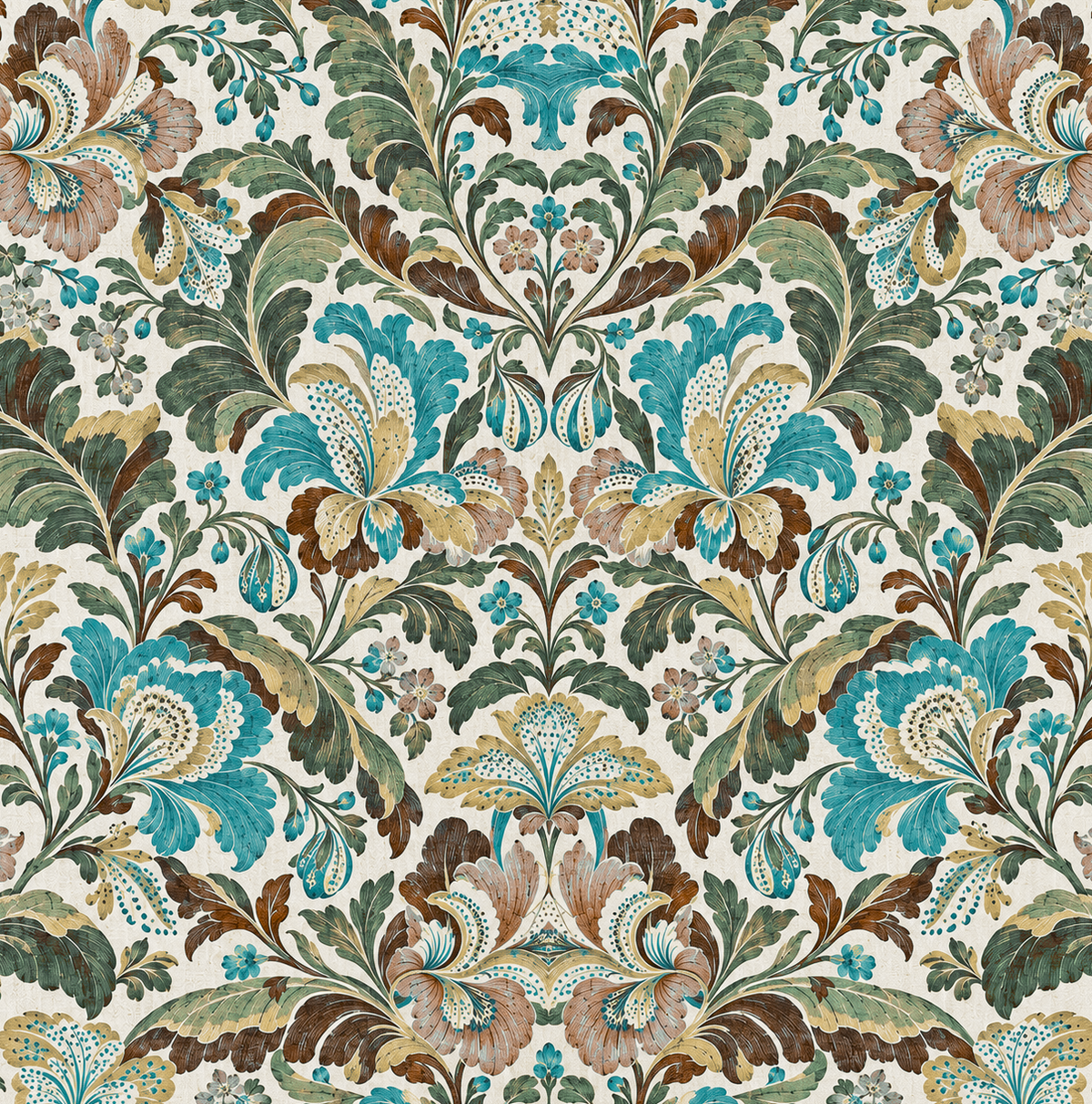 Atlanta Fabrics Afterglow Peacock Fabric | Atlanta Fabrics