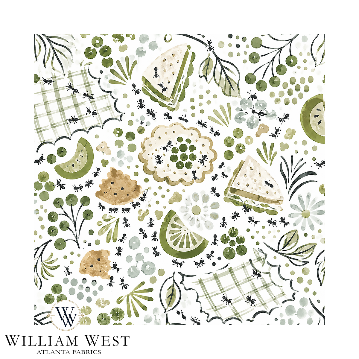 Atlanta Fabrics Take Out Avacado Fabric | Atlanta Fabrics