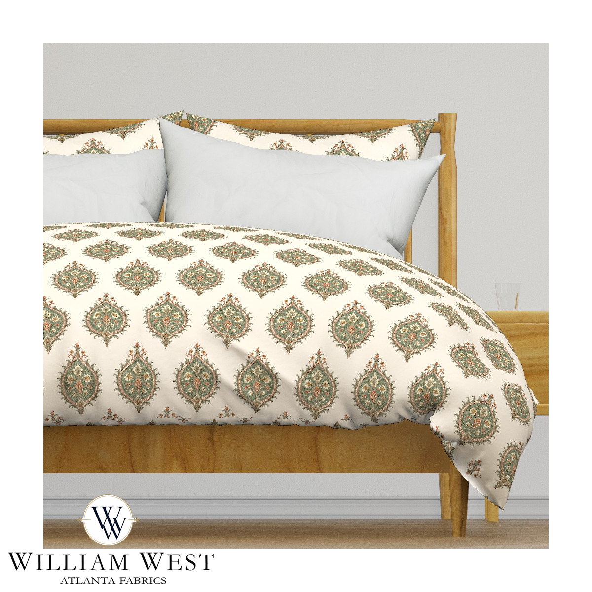 Atlanta Fabrics Thistlewood Basil Fabric | Atlanta Fabrics