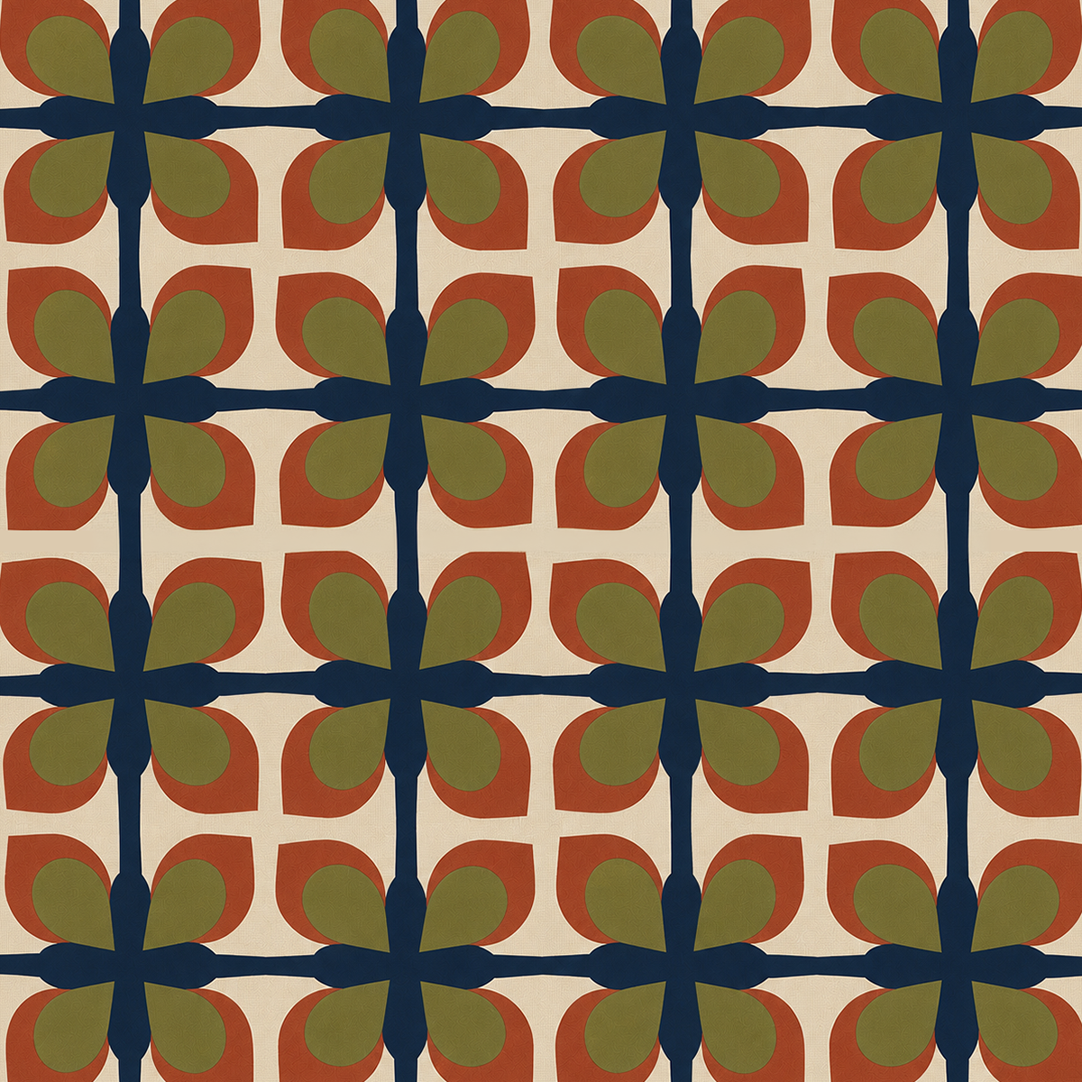 Atlanta Fabrics Trapier Navy Fabric | Atlanta Fabrics