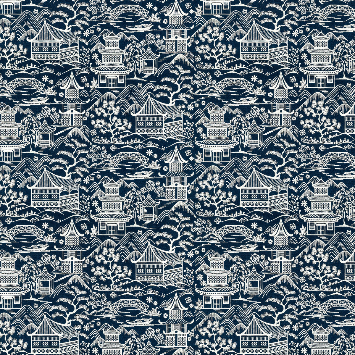STOUT UPSALA 1 NAVY Fabric | Atlanta Fabrics