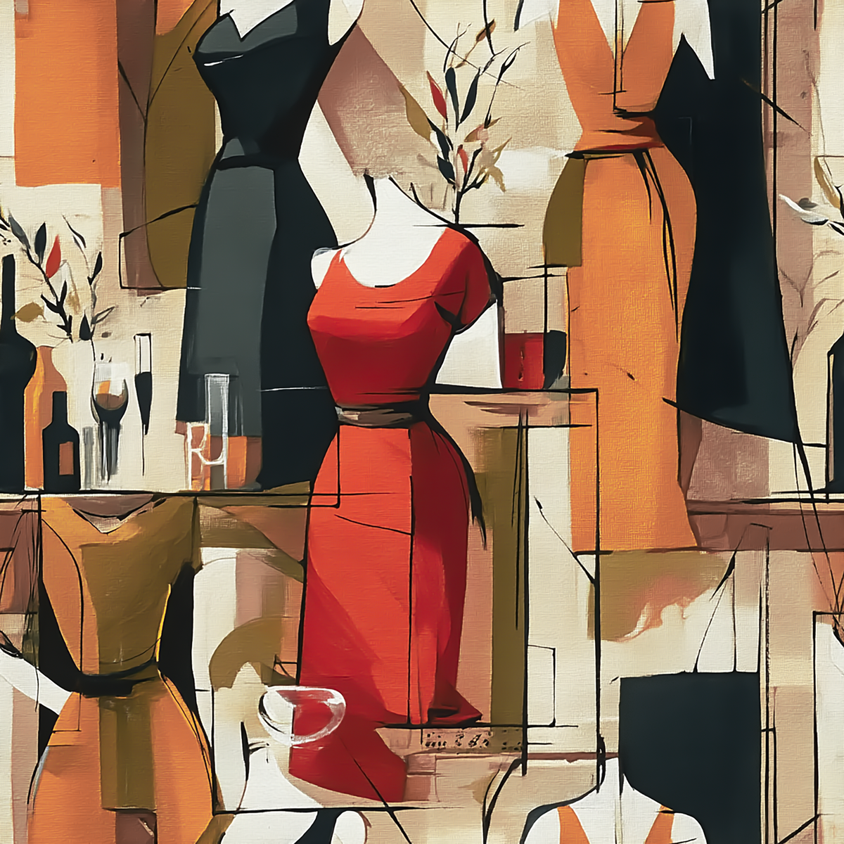 Window Shopping Red