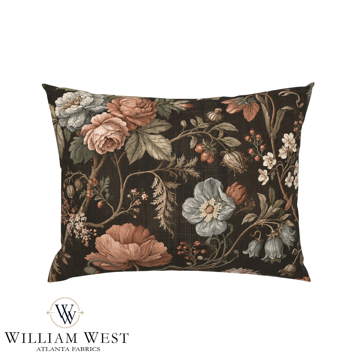 Atlanta Fabrics Winterthur Botanical Walnut Fabric | Atlanta Fabrics
