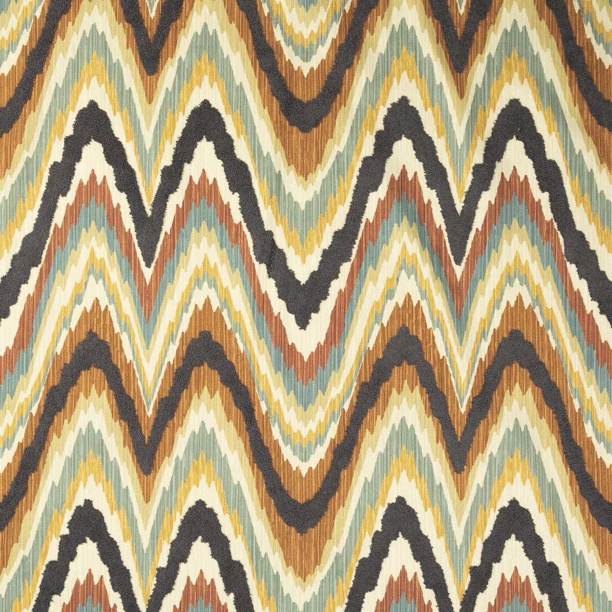 Mitchell Fabrics Azuki Ikat-Cinnamon Fabric | Atlanta Fabrics
