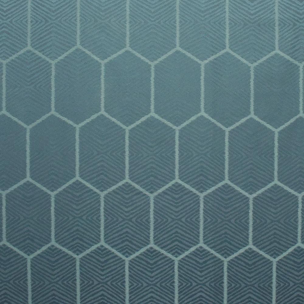 Carole Break Free Peacock Fabric | Atlanta Fabrics