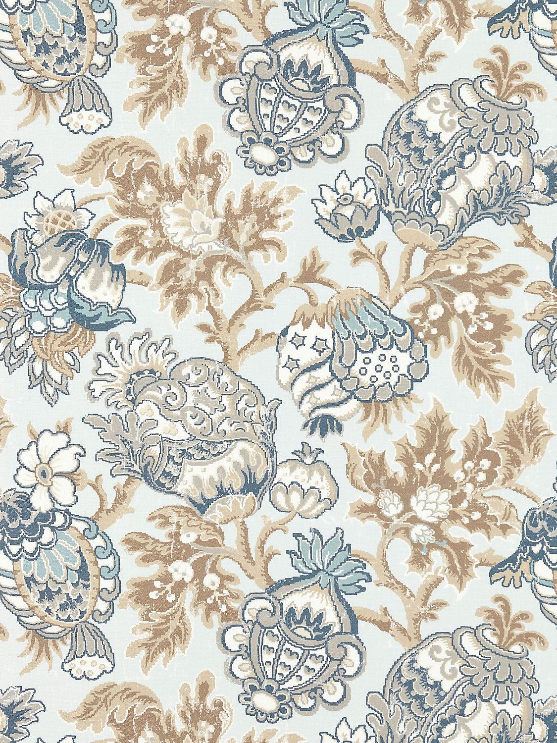 CANTERBURY LINEN PRINT SKY - Atlanta Fabrics