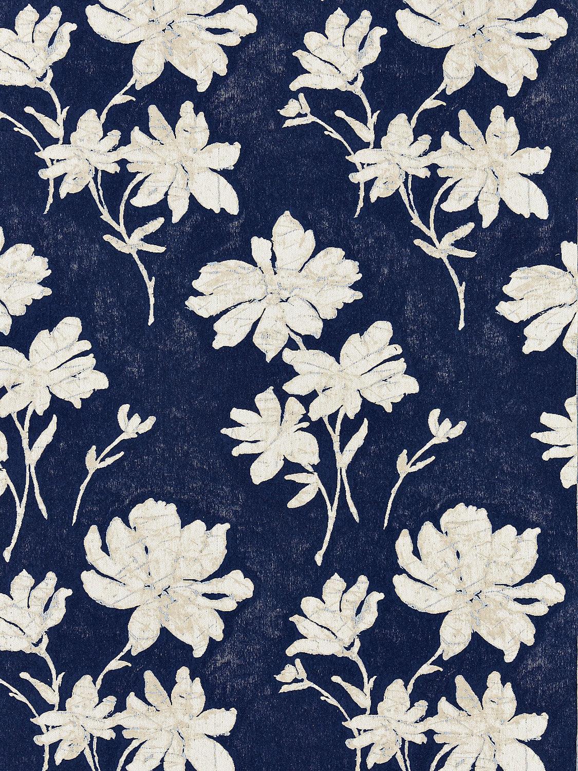 FLORE BATIK INDIGO - Atlanta Fabrics