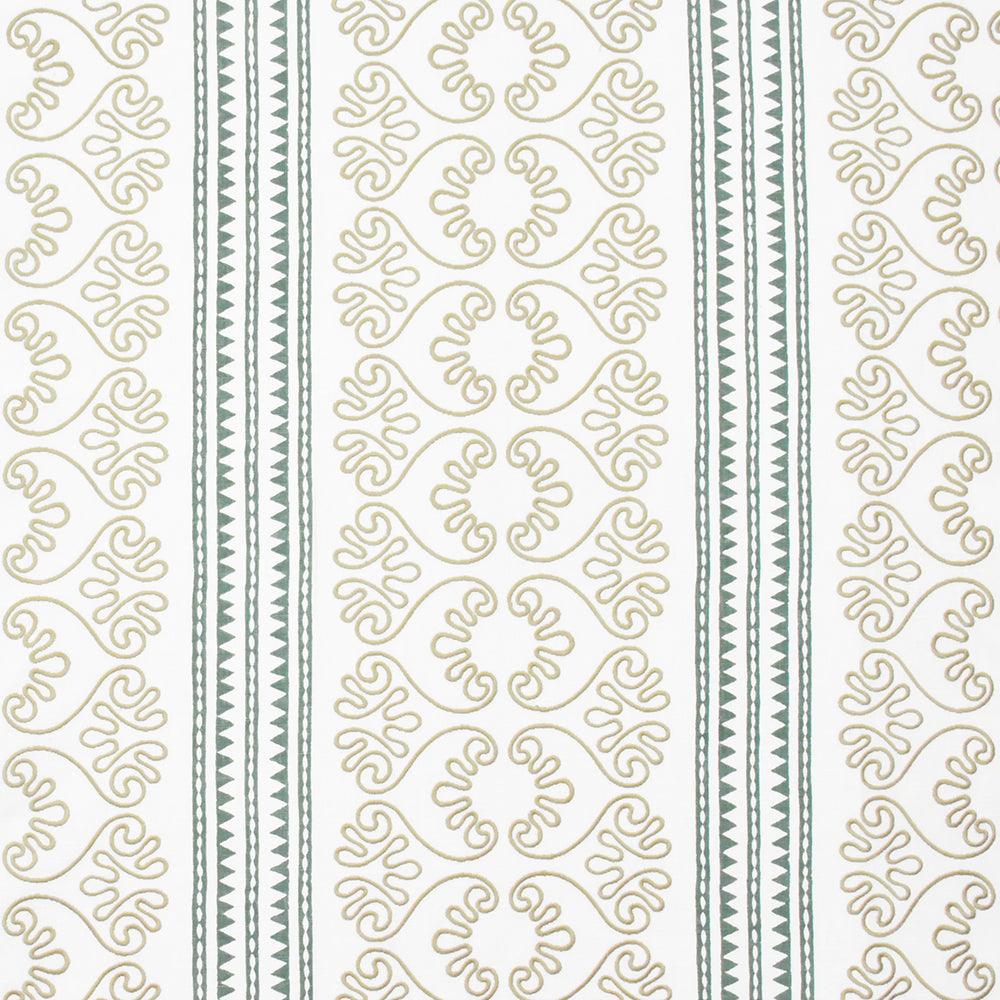 Garden Paths Teal - Atlanta Fabrics