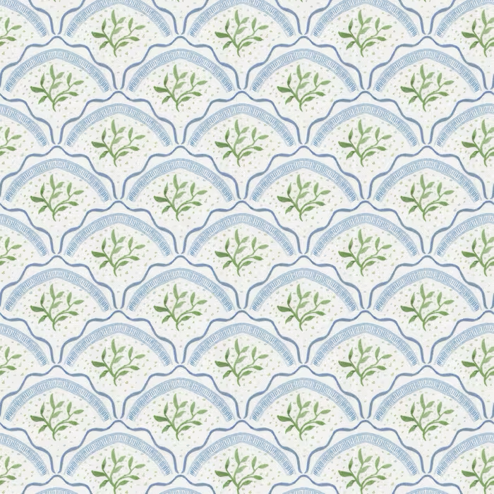 AOC 7845 VINE SCALLOP 2 SPRING Fabric | Atlanta Fabrics