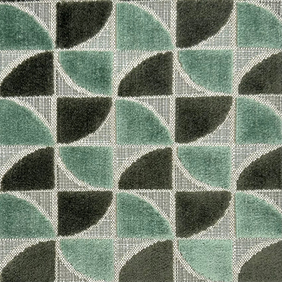 Europatex PINWHEEL JADE Fabric | Atlanta Fabrics