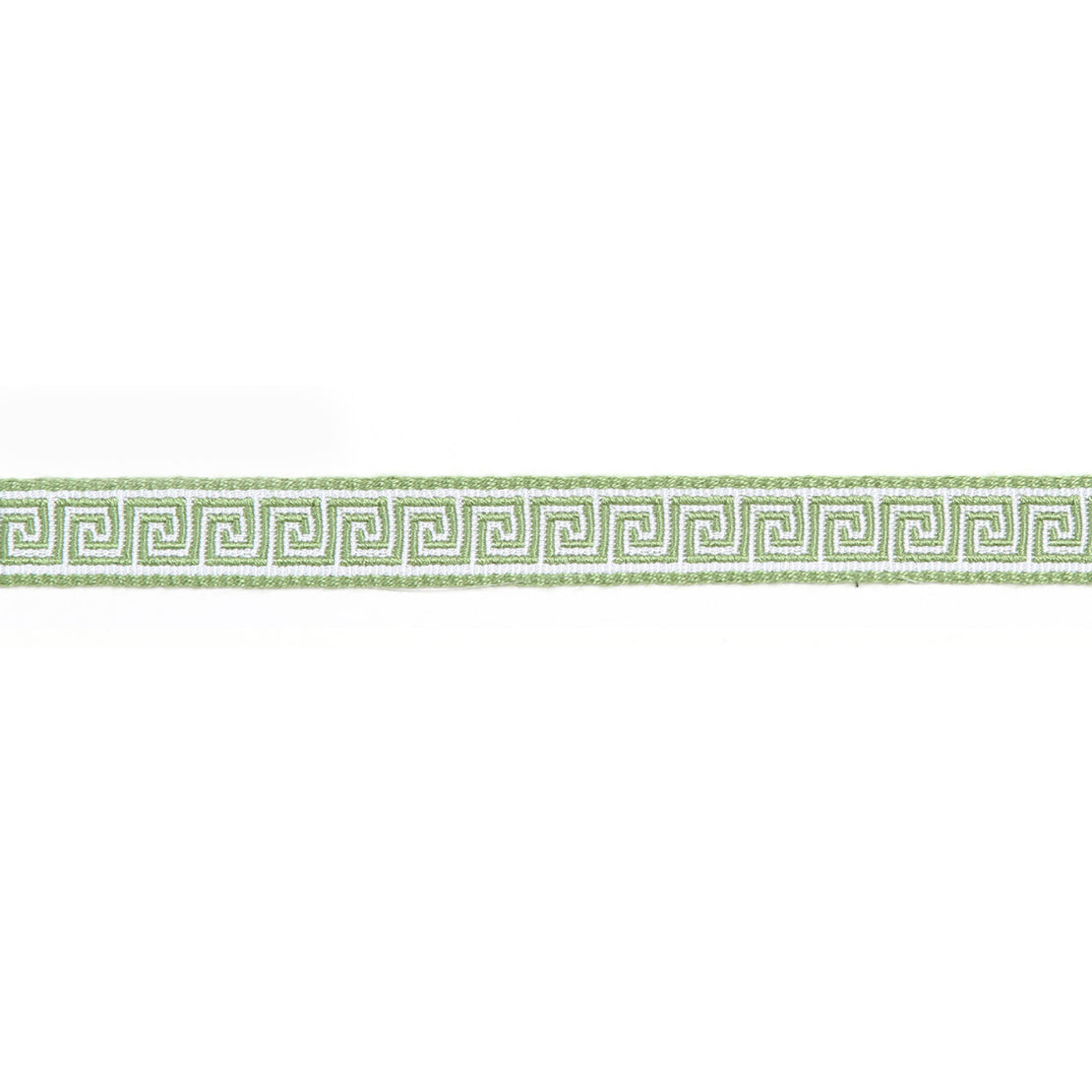 Hellenic 9/16" Key Jacquard Tape Kiwi