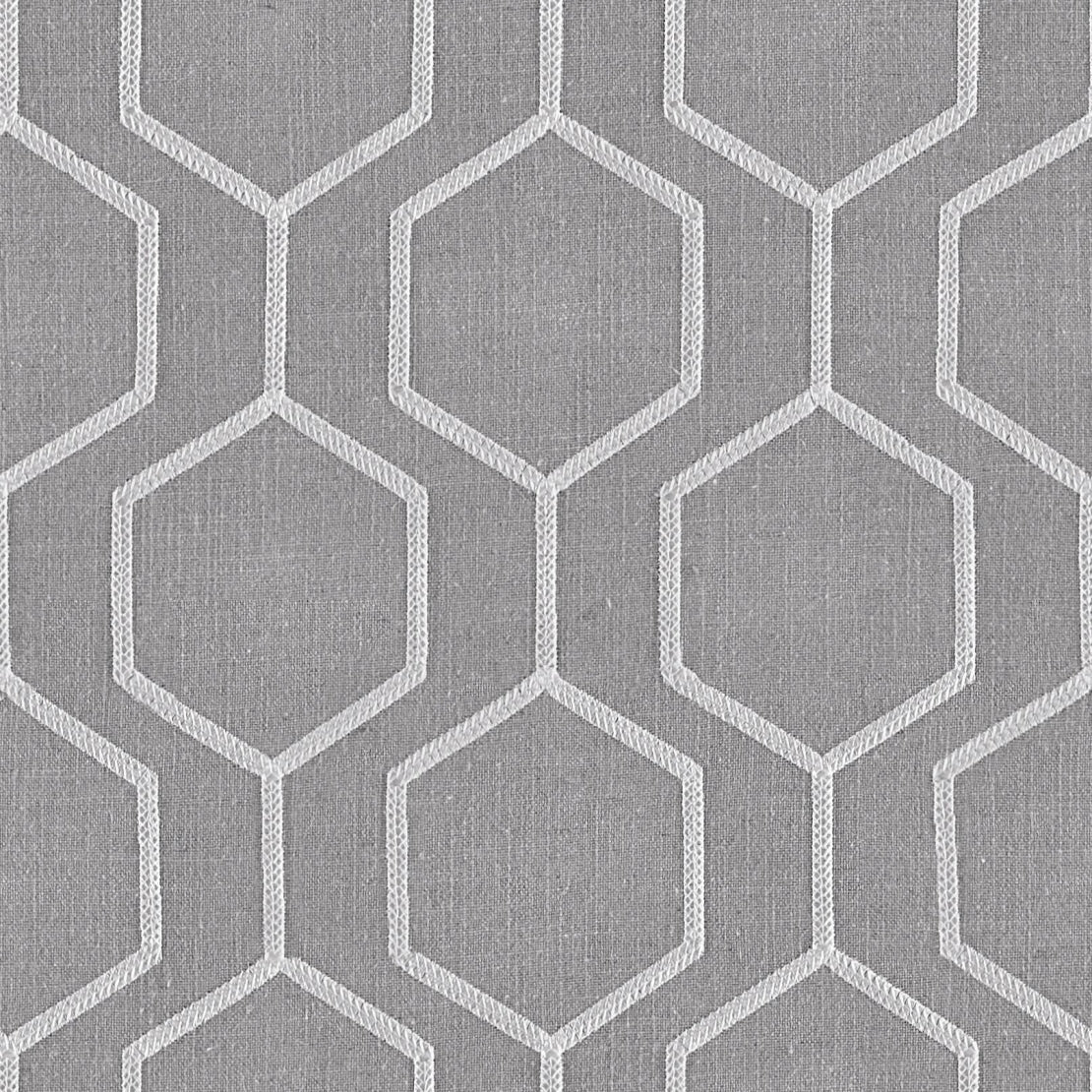 Europatex Socrates Hexagono Chinchilla Fabric | Atlanta Fabrics