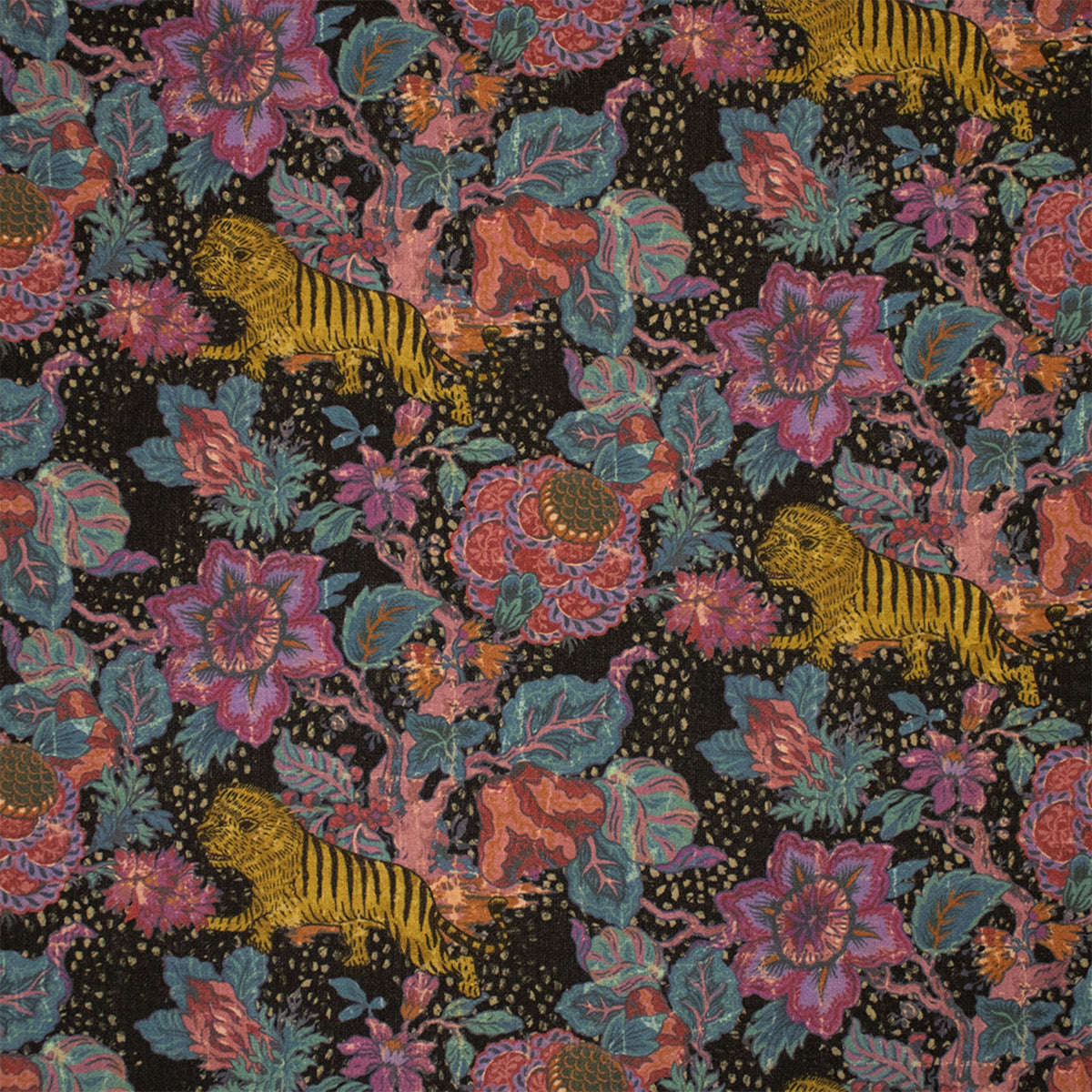 Anna Elisabeth S7260 Midnight Fabric | Atlanta Fabrics