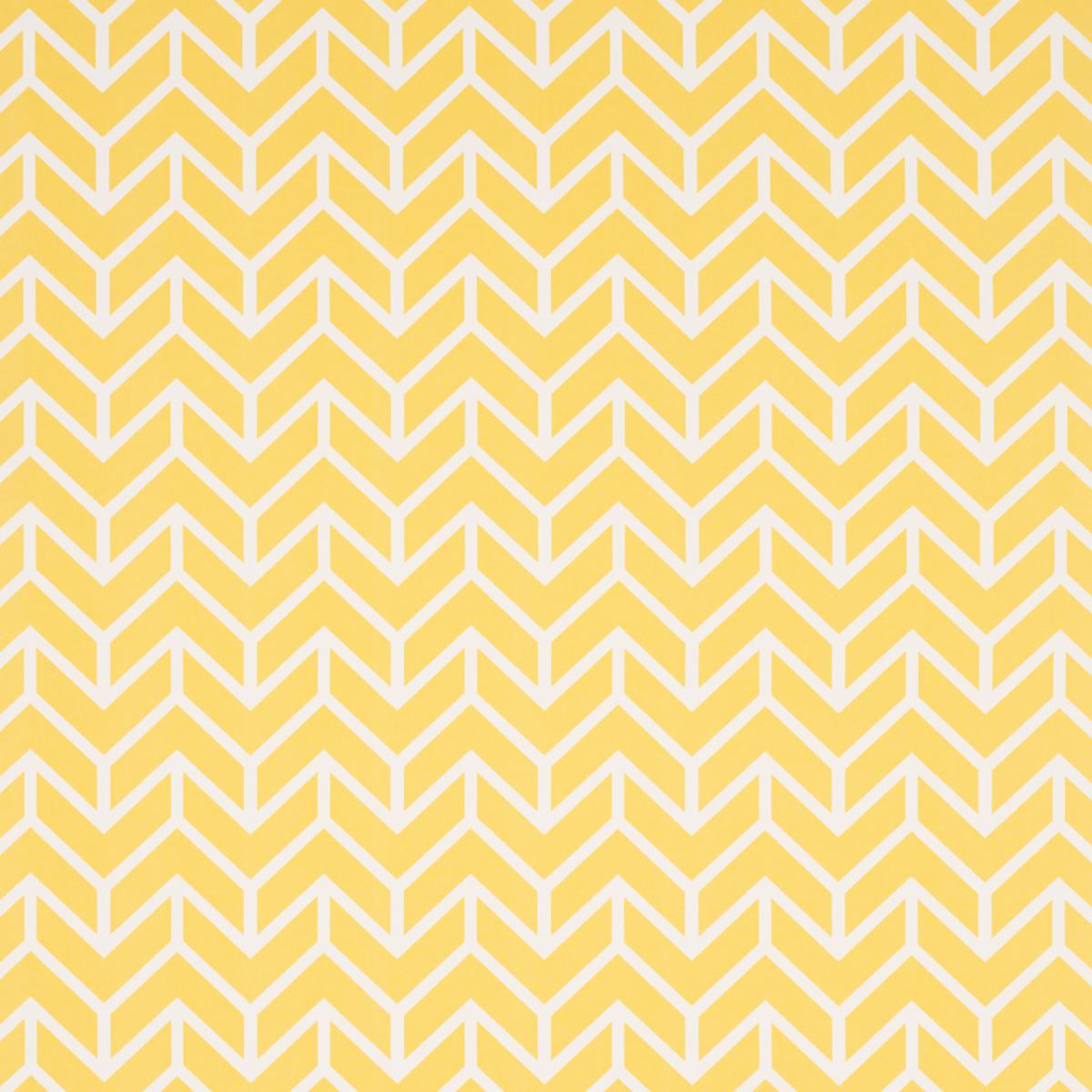 CHEVRON INDOOR/OUTDOOR YELLOW FABRIC