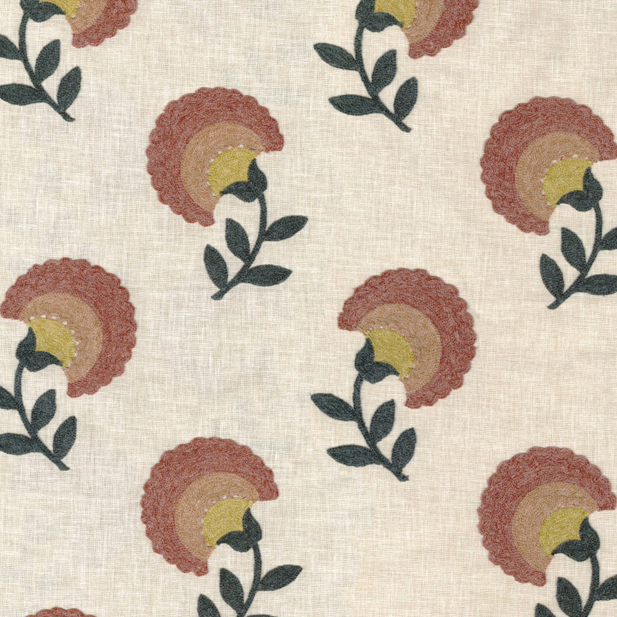 Anna Elisabeth S6972 Sienna Fabric | Atlanta Fabrics